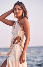 Nour Ocean Pearl Maxi Dress By Sonya Moda
