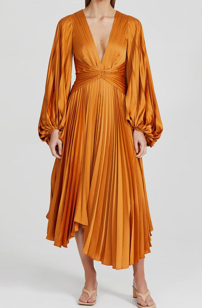 Palms Dress Turmeric by Acler