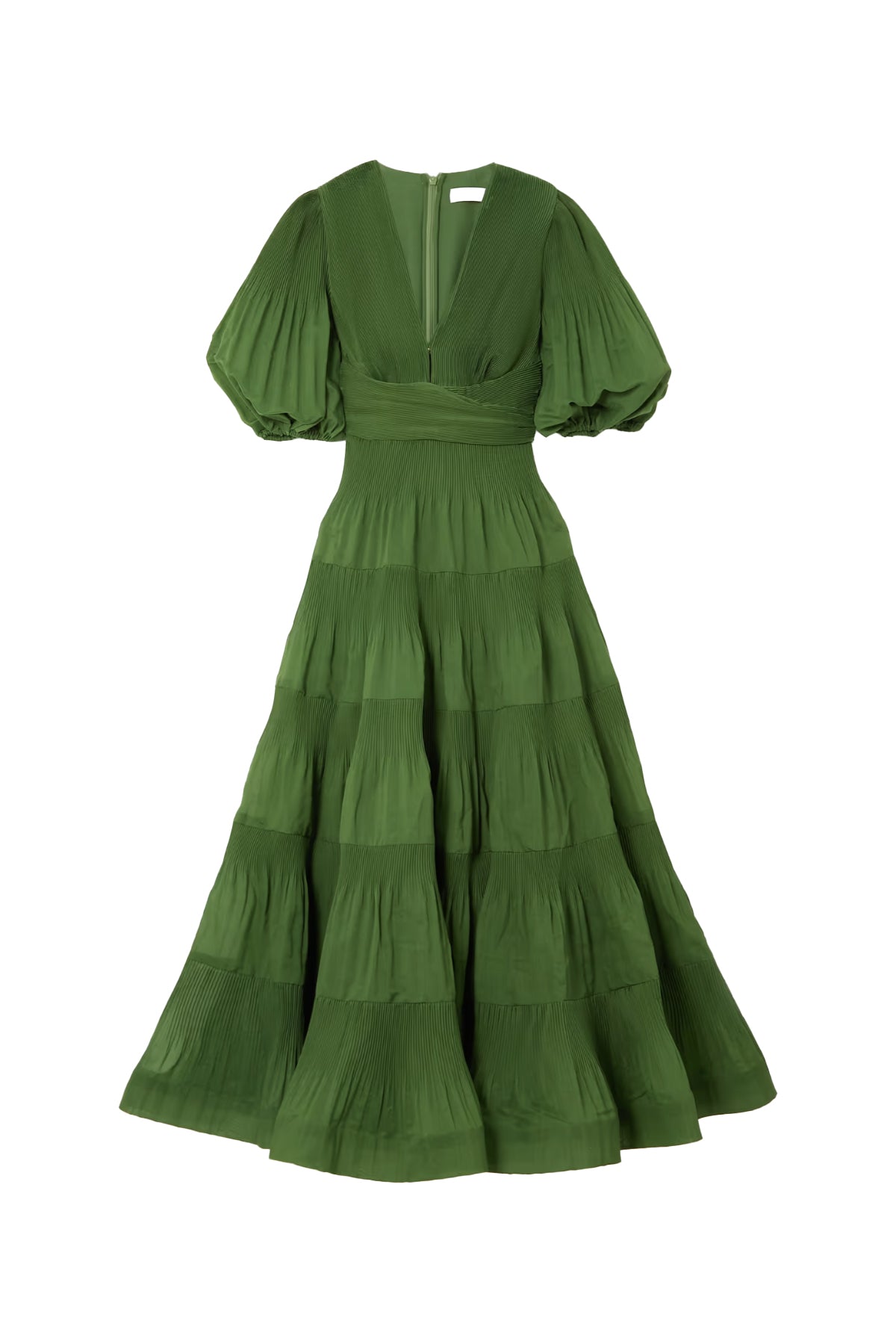 Amari Dress Zimmermann Emerald Green Dress Dress Hire Zimmermann