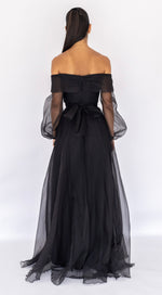 Rana Gown In Black by HSH