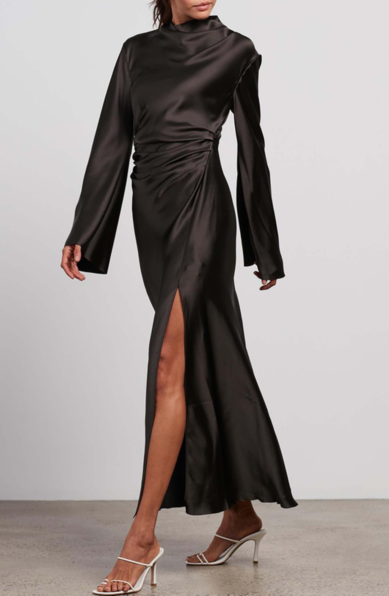 Tilly Dress Dark Khaki | Camilla and Marc Dresses | High St. Hire Tilly Dress Dark Khaki | Camilla and Marc Dresses | High St. Hire