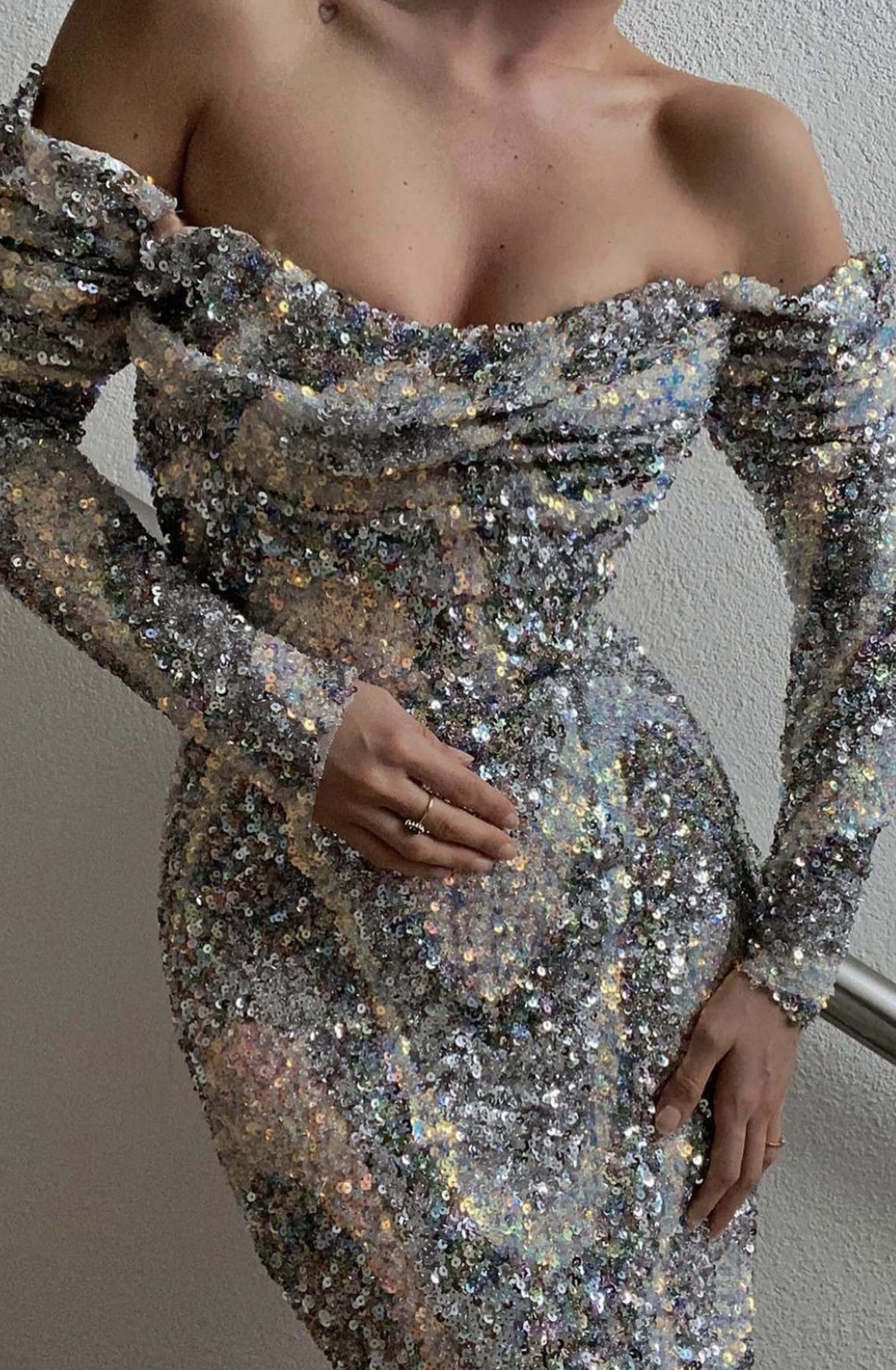Utopia Sequin Dress For Hire | High St. Hire Utopia Sequin Dress For Hire | High St. Hire