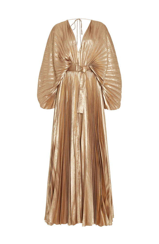acler westover dress gold Buy Acler Yellow Westover Dress in Satin For Women Online