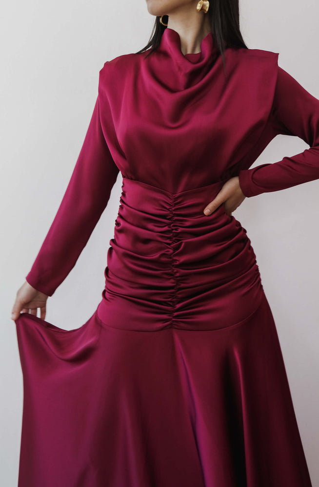 Wine Bliss Gown by HSH