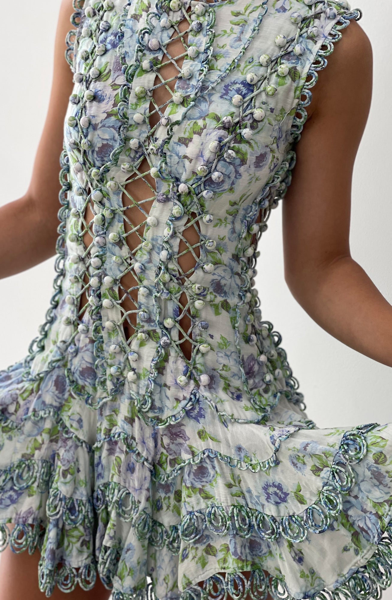 Altered Zimmermann Whitewave Laced Flip Dress | High St. Hire Altered Zimmermann Whitewave Laced Flip Dress | High St. Hire