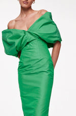 Xavier Dress Green by Rachel Gilbert