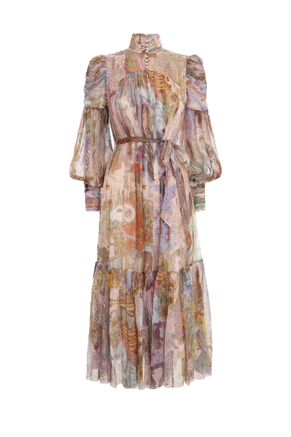 Kaleidoscope Lurex Gown by Zimmermann for Hire High St. Hire