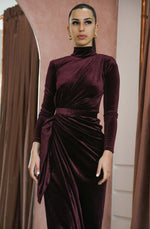 Ignite Velvet Gown by Lia Stublla