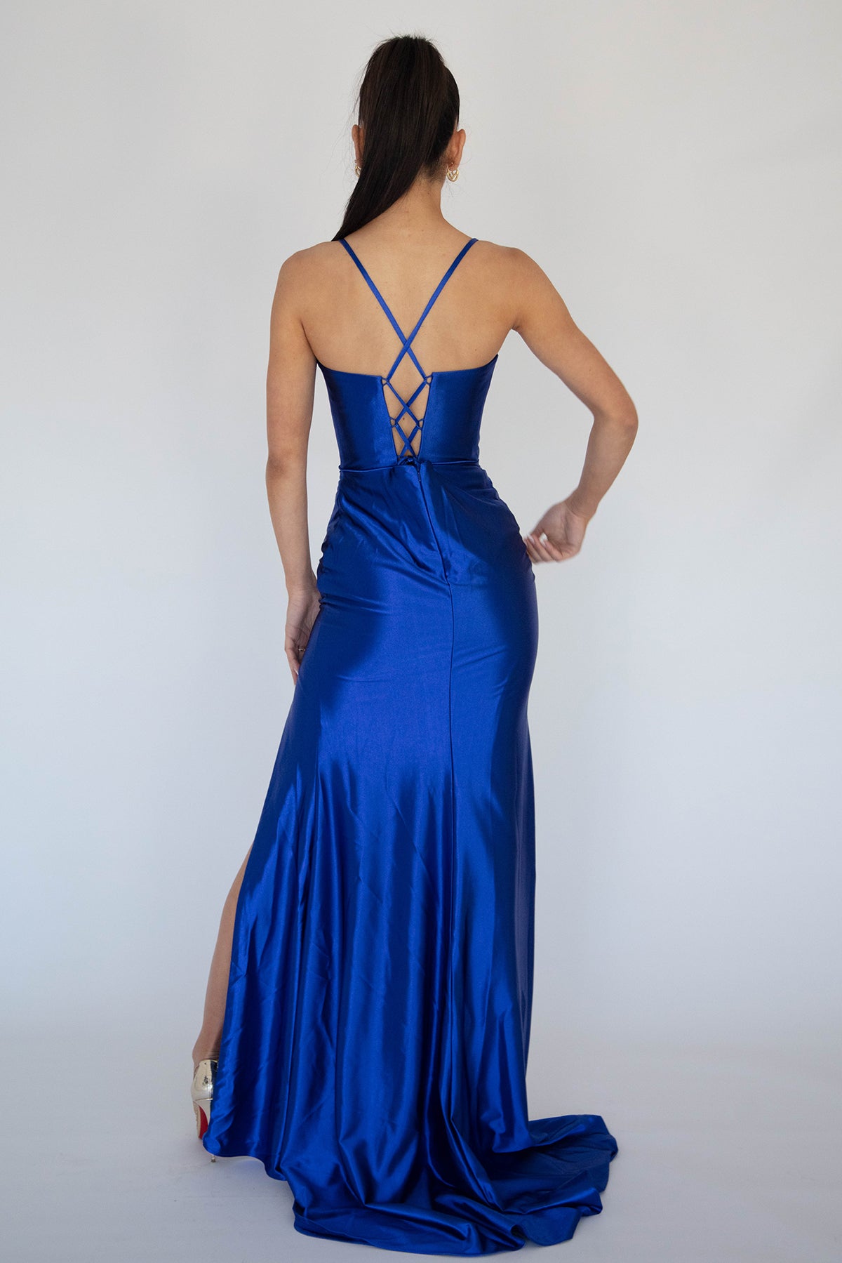 Electric blue clearance dress australia